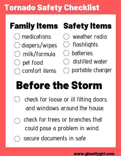 How to Prepare for Tornadoes and Keep Your Family Safe | Tornado preparedness, Emergency ...