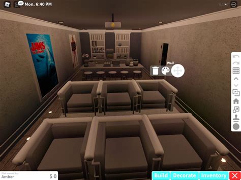 Bloxburg Theater Room Ideas