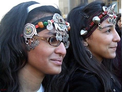 Kabyle People(with awesome head pieces!) | African history, African ...