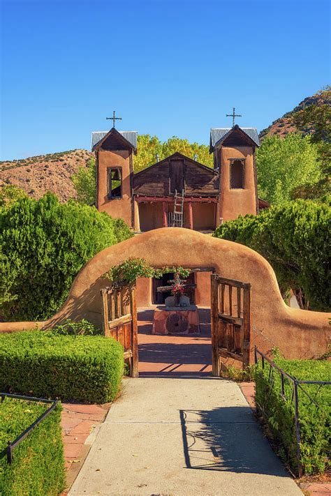 El Santuario De Chimayo historic Church in New Mexico Photograph by Miroslav Liska | Fine Art ...