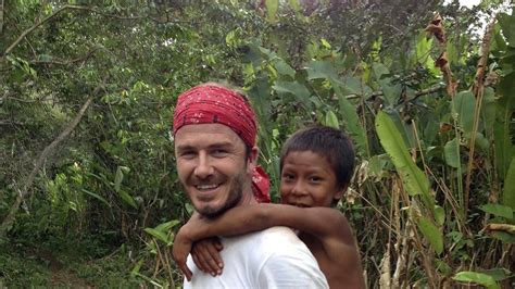 David Beckham journeys into the jungle for new TV series - Celebrity ...