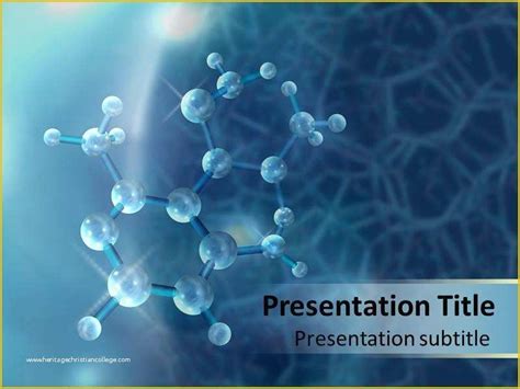 Organic Chemistry Powerpoint Templates Free Download Of Molecule Powerpoint Templates Ppt Slide ...