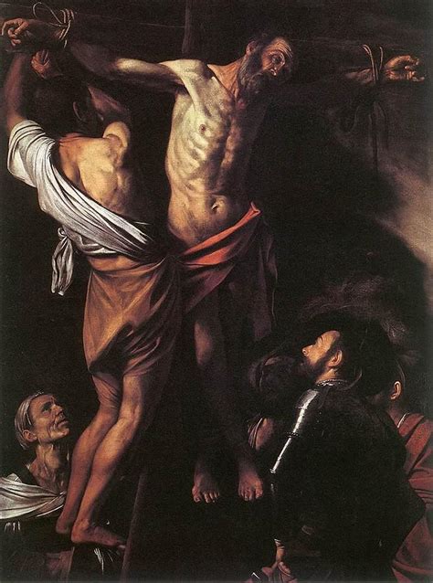 Crucifixion of Saint Andrew Painting by Caravaggio | Fine Art America