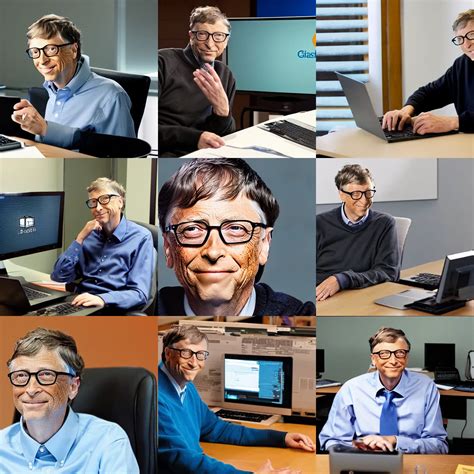 Bill Gates working on Linux | Stable Diffusion | OpenArt