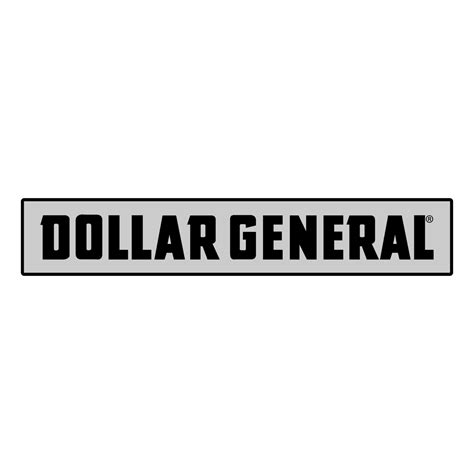 Dollar General Logo Black and White (1) – Brands Logos