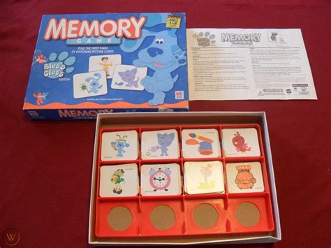 Blues Clues Matching Memory Game for Preschoolers 2003 | #1924503478