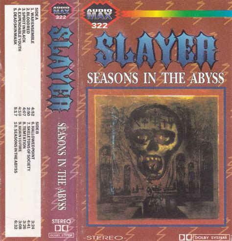 Slayer - Seasons In The Abyss (Cassette) | Discogs