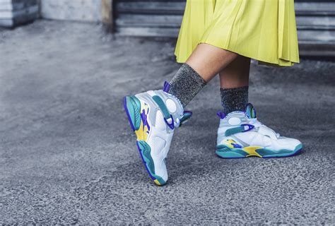 Bring Something Fresh & Bold Into Your Rotation With The Women's Air Jordan 8 'Aqua' | The Fresh ...