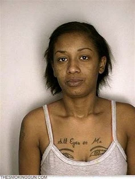 WISH YOU HAD IT!: 20 Craziest Mugshot Tattoos...