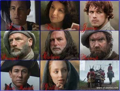 Outlander characters Diana Gabaldon Outlander Series, Outlander Book Series, Starz Series ...