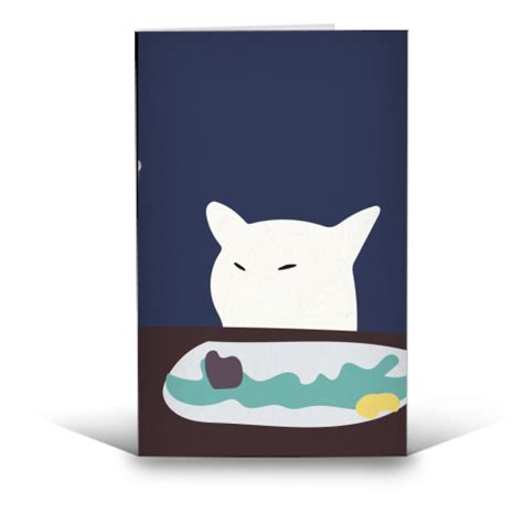 Funny greeting cards: Smudge The Cat Meme by Move Studio - Art WOW