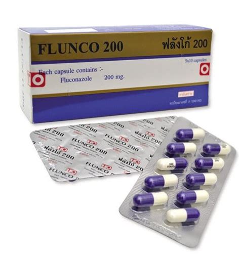 Fluconazole 200 mg Flunco buy online – Thai Pharmacy