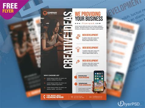 Business Advertising Flyer Design PSD | Flyer PSD