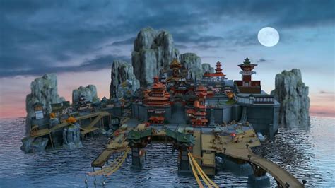 Genshin Impact fans spend 1000 hours building a real-life model of Liyue Harbor