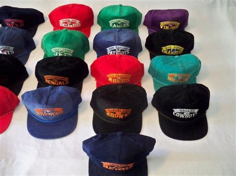 NFL Vintage & Collectible Team Corduroy 25 Caps Hats Collection Free ...