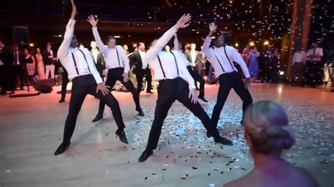 BEST groomsmen dance wedding ever 2016 online video cutter com1456456 - YouTube