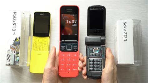 Unboxing and Hands-on the New Bright Red Nokia 2720 Flip Smart Feature Phone - YouTube