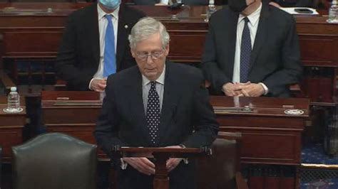 ‘The mob was fed lies’: McConnell says Trump ‘provoked’ U.S. Capitol ...