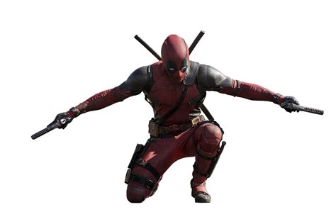 Deadpool Superhero Landing PNG by AkiTheFull on DeviantArt