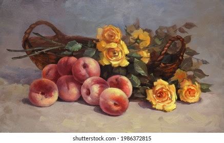 Fruit Basket Painting Photos, Images & Pictures | Shutterstock