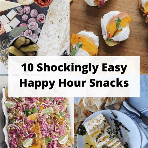 35 Easy Happy Hour Snacks - Homebody Eats | Happy hour food, Happy hour ...