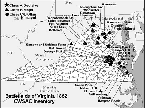 Civil War Map Of Virginia - Map Of Rose Bowl