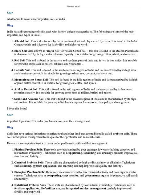 Soil Types | PDF