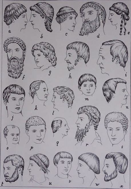 Ancient hairstyles for men | Mens hairstyles, Greek hair, Roman hairstyles