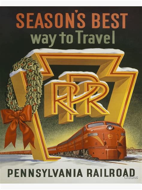 "Pennsylvania Railroad " Poster for Sale by ckawos | Redbubble