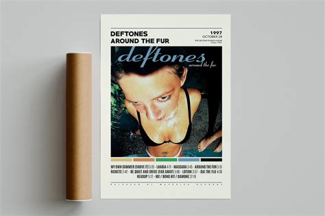 Deftones Posters / Around the Fur Poster Album Cover Poster | Etsy