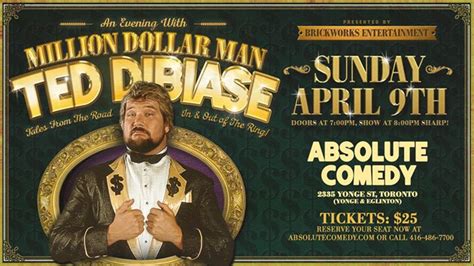 An Evening With Ted DiBiase "The Million Dollar Man"