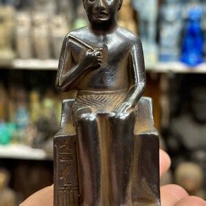 King Khufu Little Statue of the King of Egypt-antiques Egyptian Deities-egyptian Mythology the ...