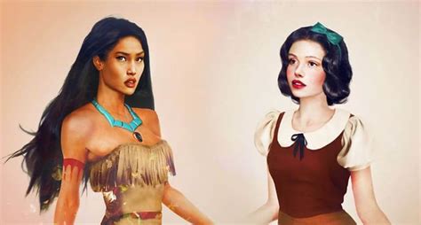 Artist Masterfully Reimagines Disney Characters As Real People | VisualChase