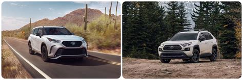 2023 Toyota Highlander Vs. RAV4 | Hometown Toyota