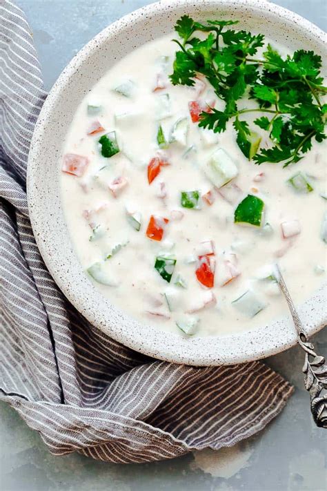 Traditional Indian Raita Recipe - Hina Munawar