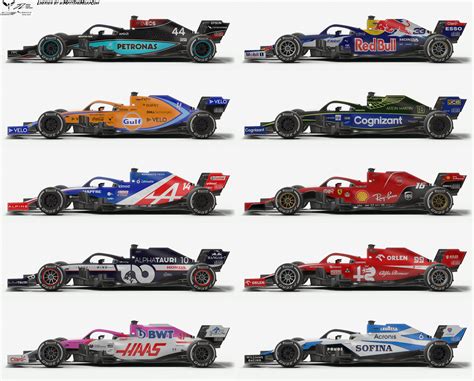 F1 2021 livery concepts : r/formula1