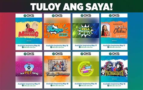 ABS-CBN brings joy and relief to Filipinos in all-new Online Kapamilya Shows