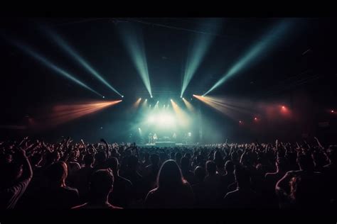 Concert nightlife audience light. AI | Free Photo - rawpixel