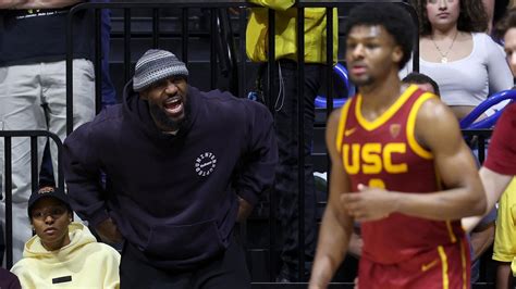 LeBron James tweets — and deletes — strong reaction to ESPN removing Bronny James from 2024 NBA ...