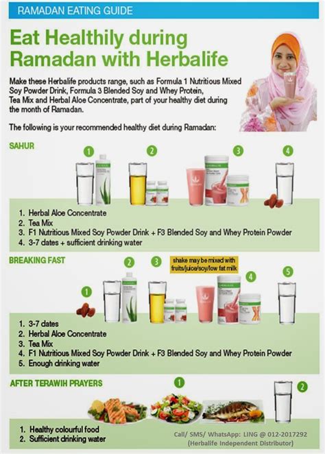 Herbalife Nutrition: Ramadan Eating Guide | Herbalife Independent Distributor (Malaysia ...