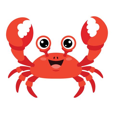 Cartoon Drawing Of A Crab 13537144 Vector Art at Vecteezy