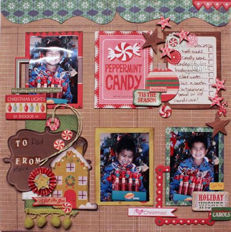 Layout-A-Week: The Daily Scrapbook Page - Layout 4