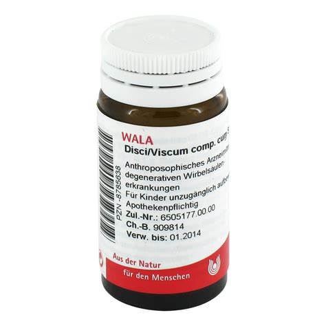 DISCI/Viscum comp.cum Stanno Globuli 20 Gramm N1 | medpex