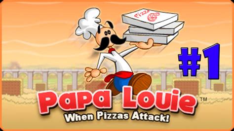 Papa Louie: Pizzas por doquier "Episodio 1" - YouTube