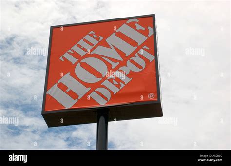 Home Depot Sign USA Stock Photo - Alamy