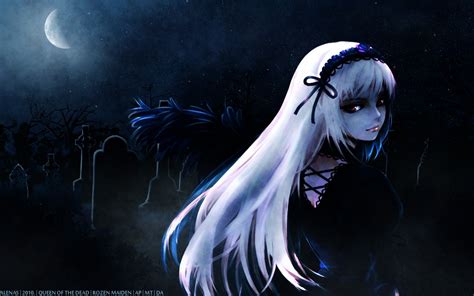 Black Angel Anime Wallpaper - WallpaperSafari