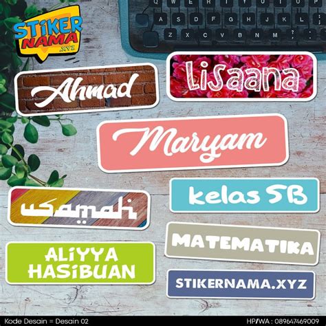 Fantastis 15 Tulisan Stiker Nama Keren Tulisan Stiker 3d Logo - Riset