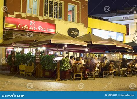 Cafes in Miraflores, Lima, Peru Editorial Image - Image of lima ...