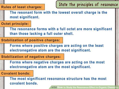 How to Study the Resonance Effect in Organic Chemistry: 6 Steps