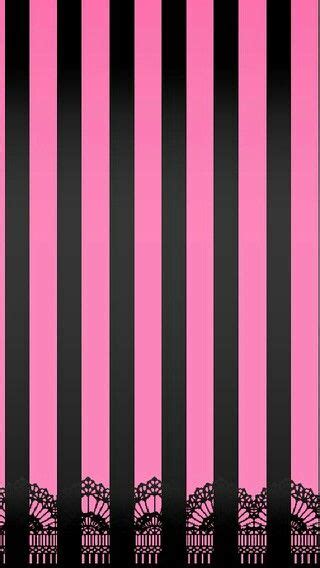 Pink stripes wallpaper | Pink stripe wallpaper, Pink and black ...